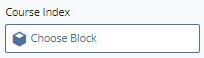 course index field