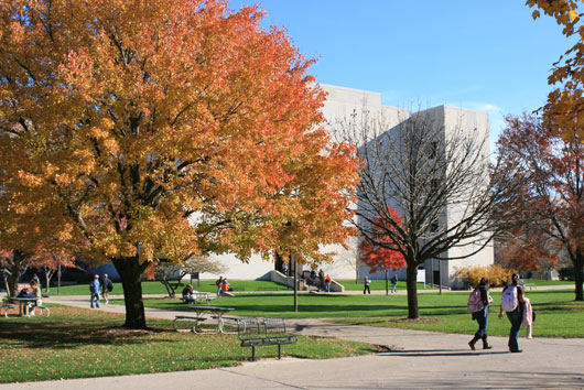IUN Campus in Fall