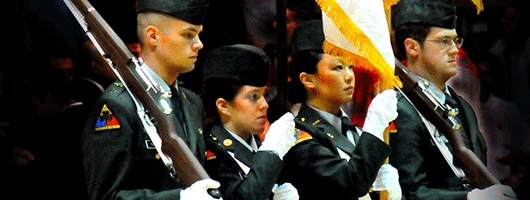 ROTC Army Color Guard